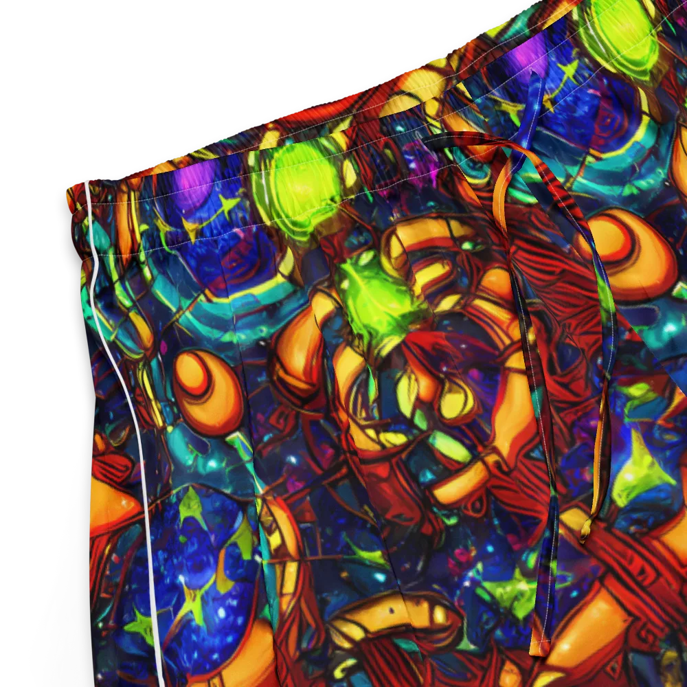Radiant Machinery on Women's Pajama Shorts — Product details