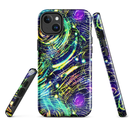 Futurist Fire on a MagSafe Tough Case for iPhone®