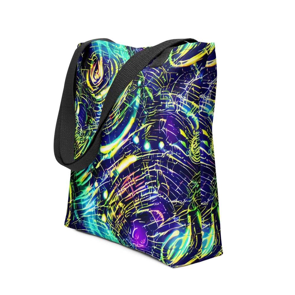 Futurist Fire on Tote Bag — Front