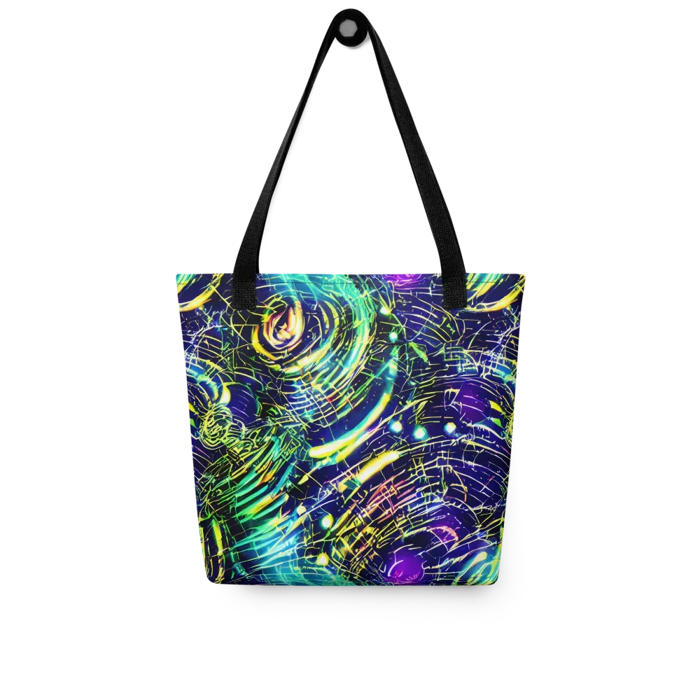 Futurist Fire on Tote Bag — Front