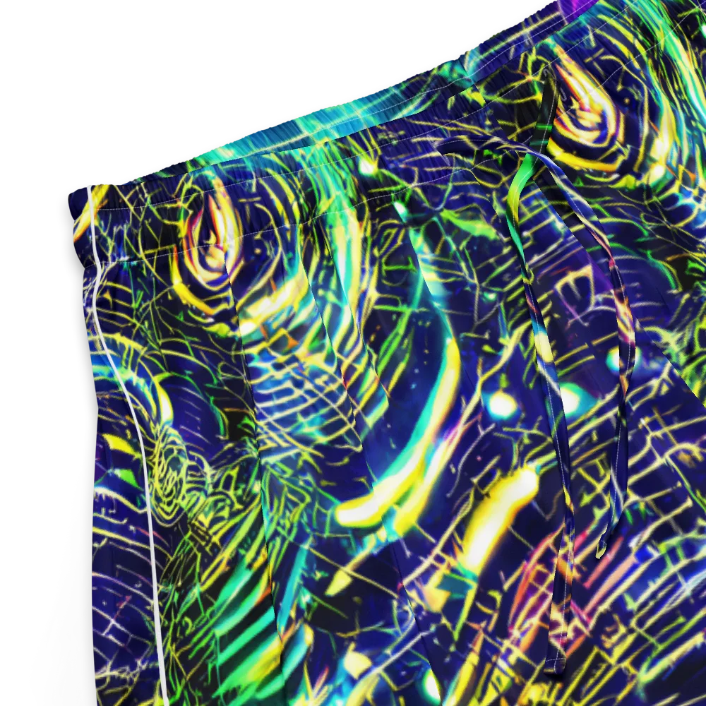 Futurist Fire on Women's Pajama Shorts — Product details