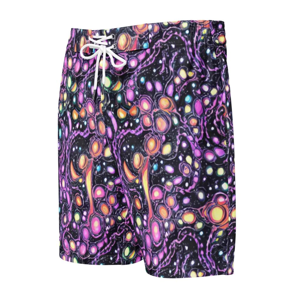 Prismatic Deep on Men's Board Shorts — Front