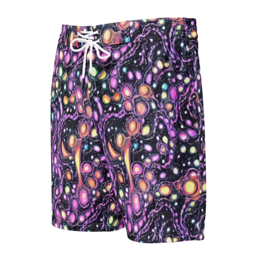 Prismatic Deep on a Men's Board Shorts