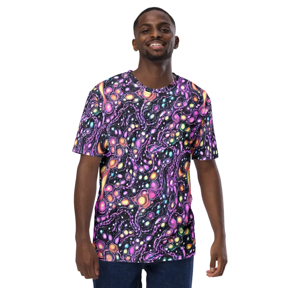 Prismatic Deep on Men's Crew Neck T-Shirt — Front