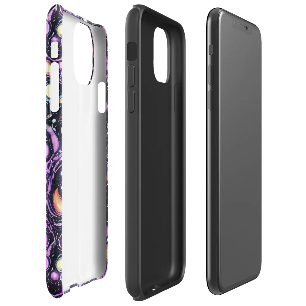 Prismatic Deep on Tough Case for iPhone® — Right