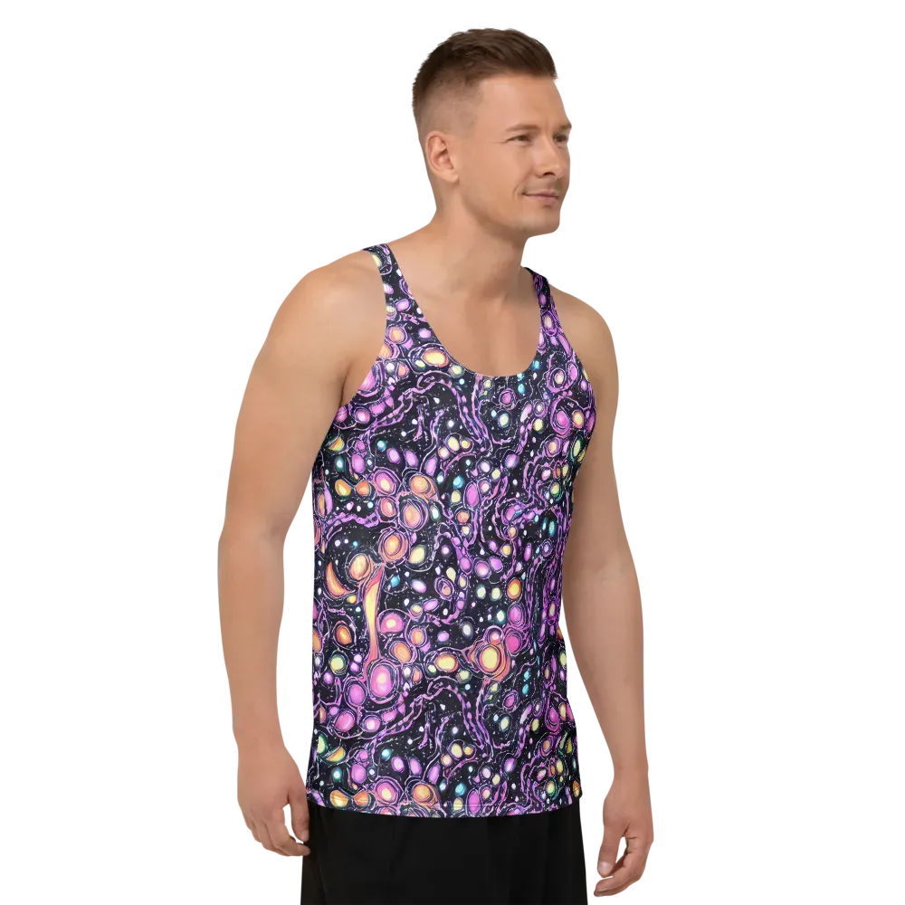 Prismatic Deep on Men's Tank Top — Right Front