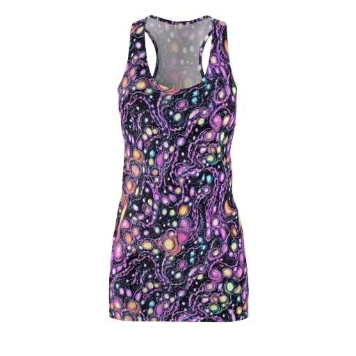 Prismatic Deep on a Racerback Dress