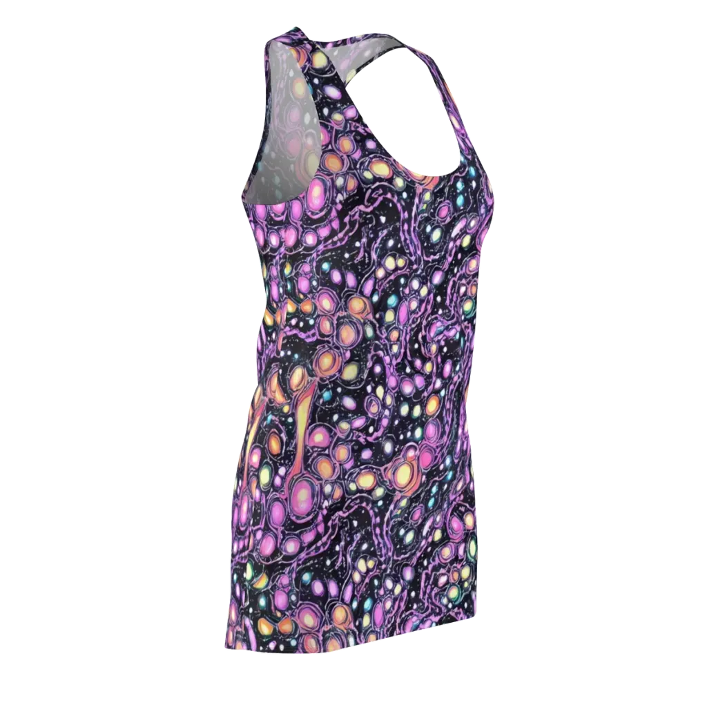 Prismatic Deep on Racerback Dress — Front Side