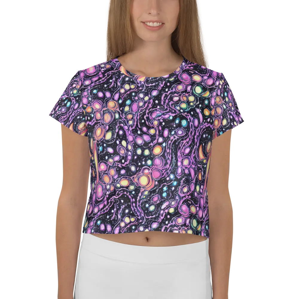 Prismatic Deep on Crop Tee — Front