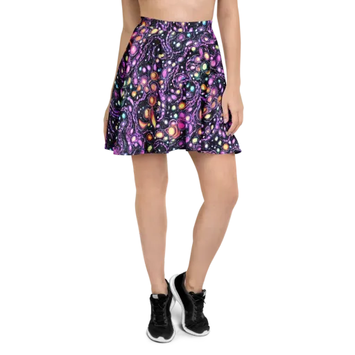 Prismatic Deep on a Skater Skirt