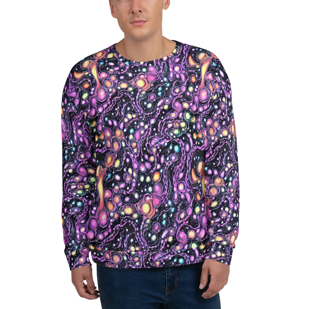 Prismatic Deep on Sweatshirt — Front