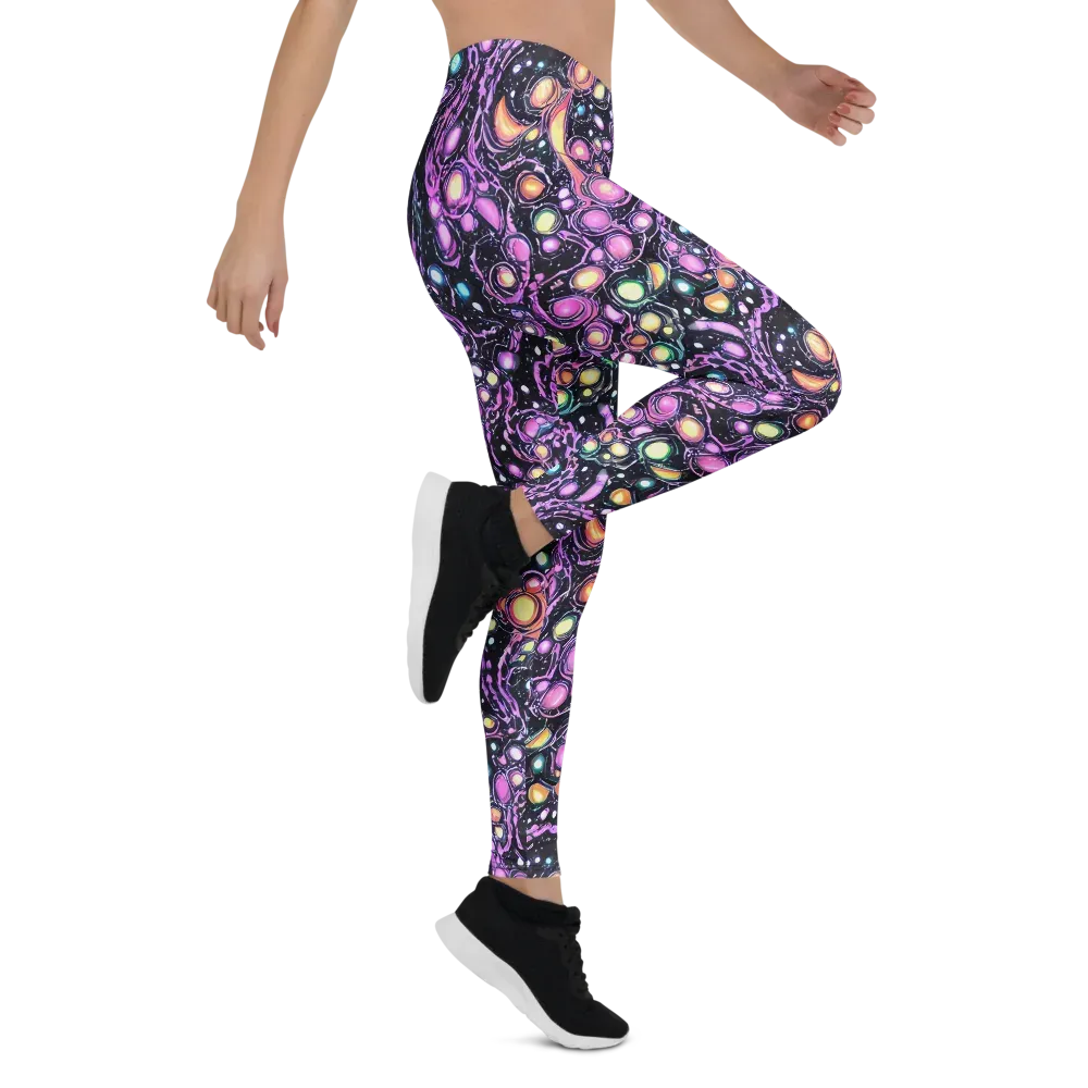 Prismatic Deep on Leggings — Right