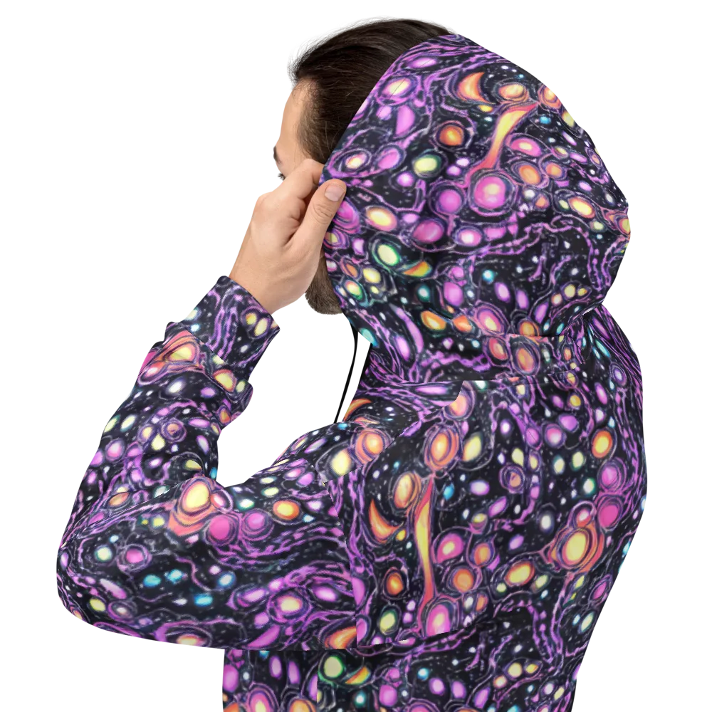 Prismatic Deep on Hoodie — Back