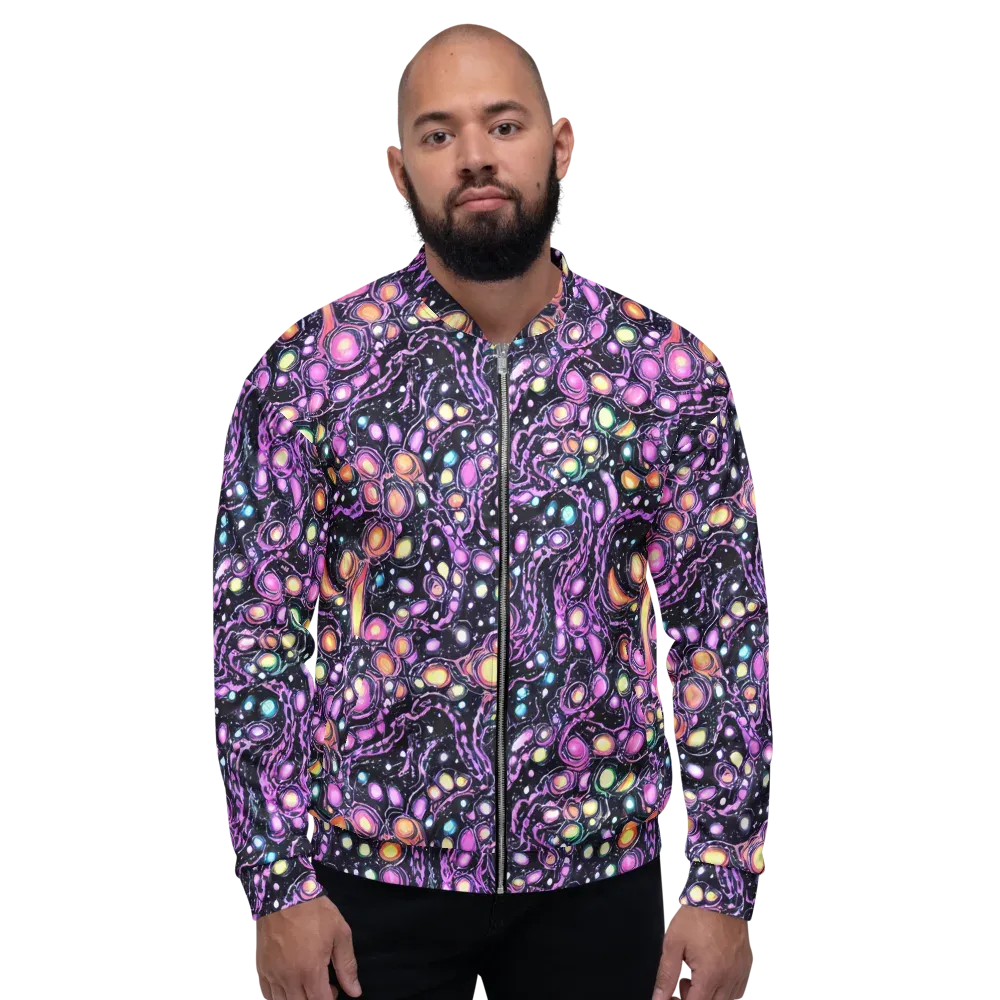 Prismatic Deep on Bomber Jacket — Front