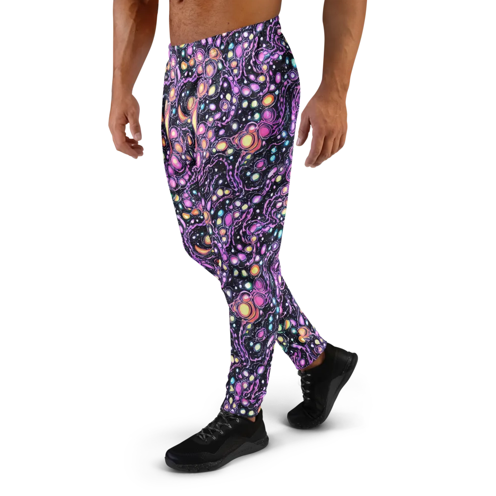 Prismatic Deep on Men's Joggers — Left