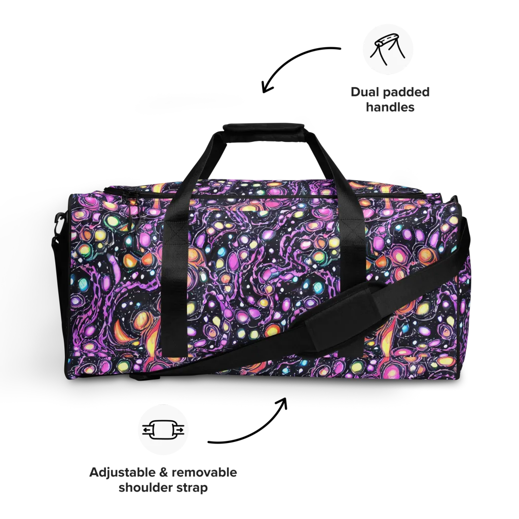 Prismatic Deep on Duffle Bag — Front