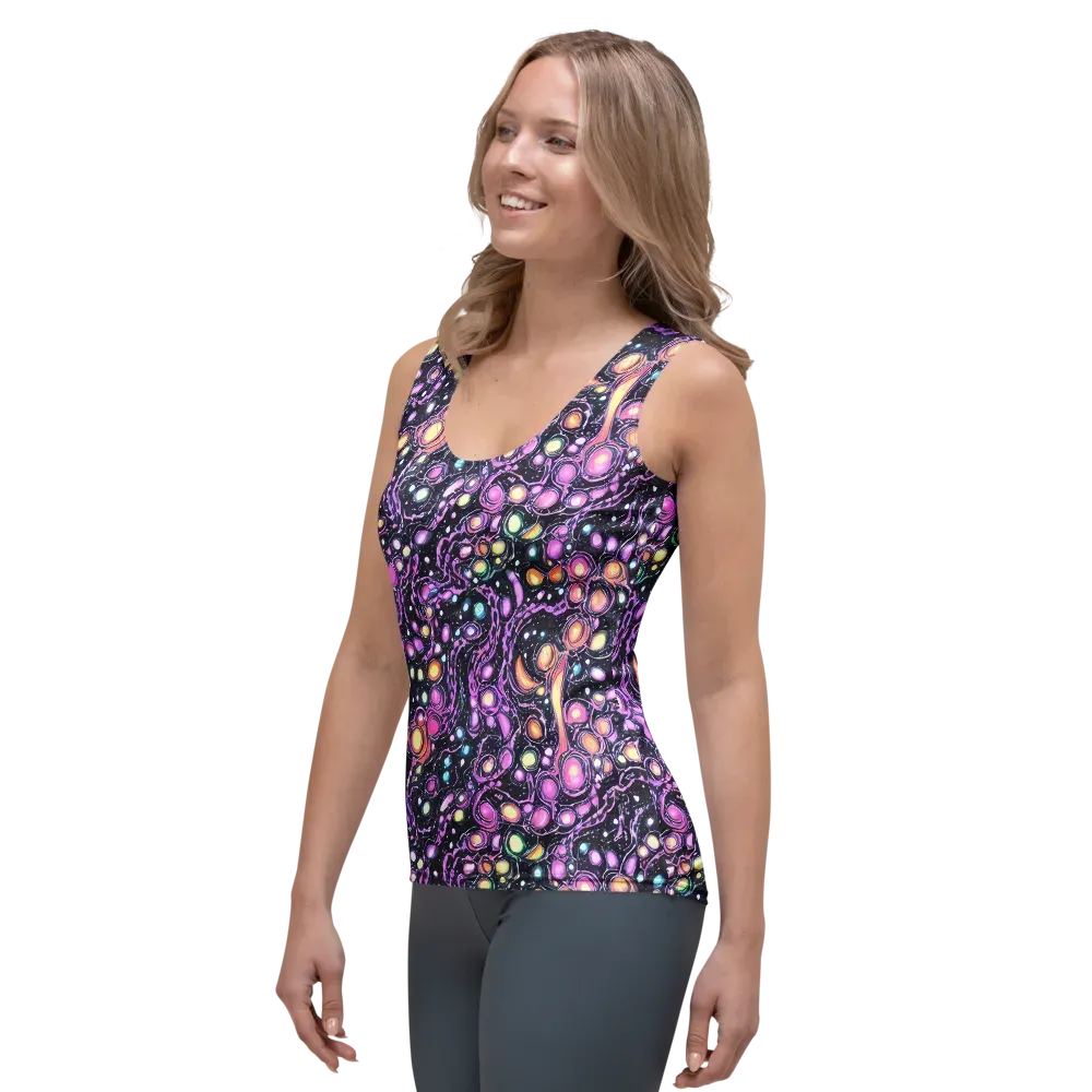 Prismatic Deep on Women's Tank Top — Left Front