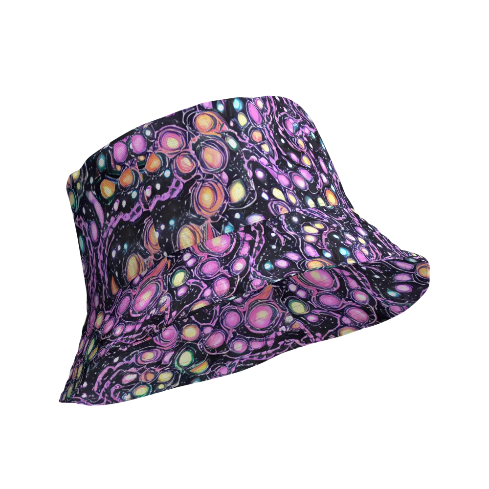 Prismatic Deep on Reversible Bucket Hat — Product details Outside
