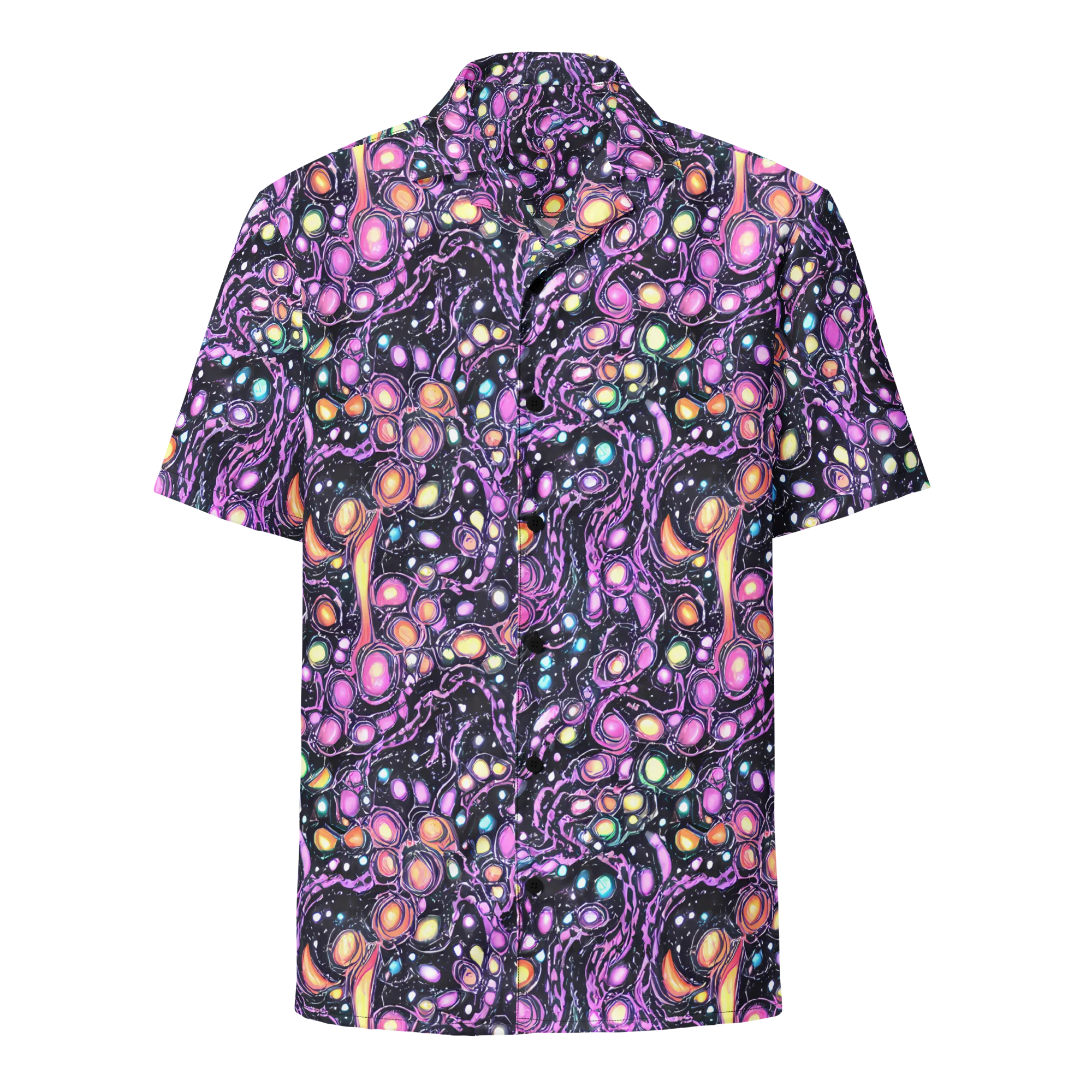 Prismatic Deep on Button Shirt — Front
