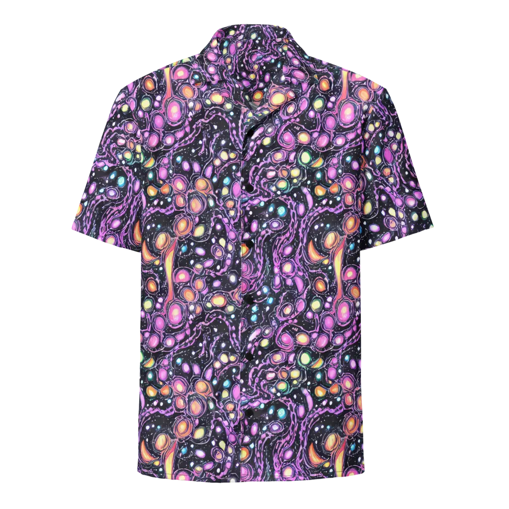 Prismatic Deep on Button Shirt — Front