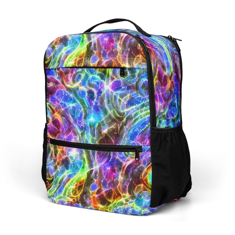 Galaxy Glass on Utility Backpack — Left Front