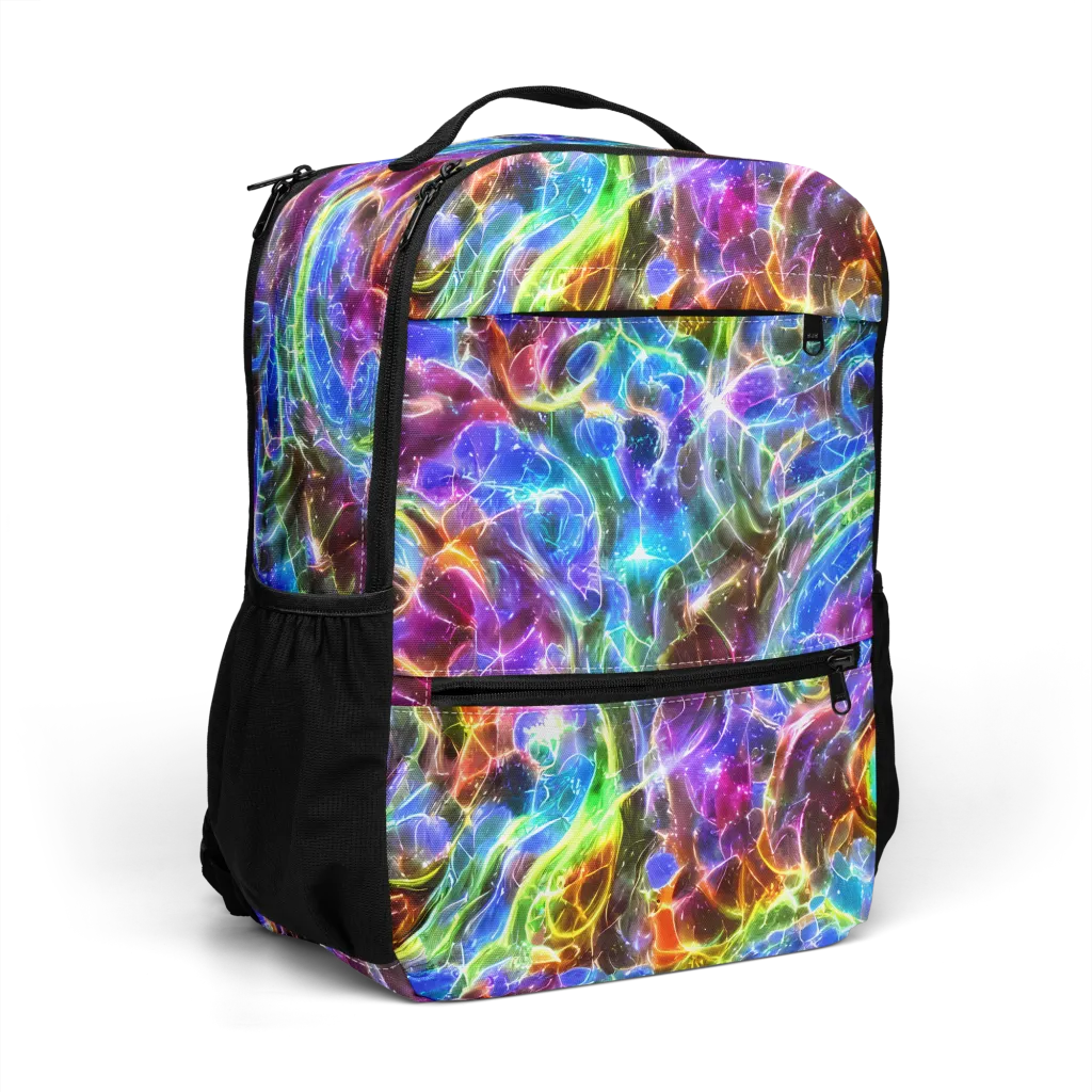 Galaxy Glass on Utility Backpack — Right Front