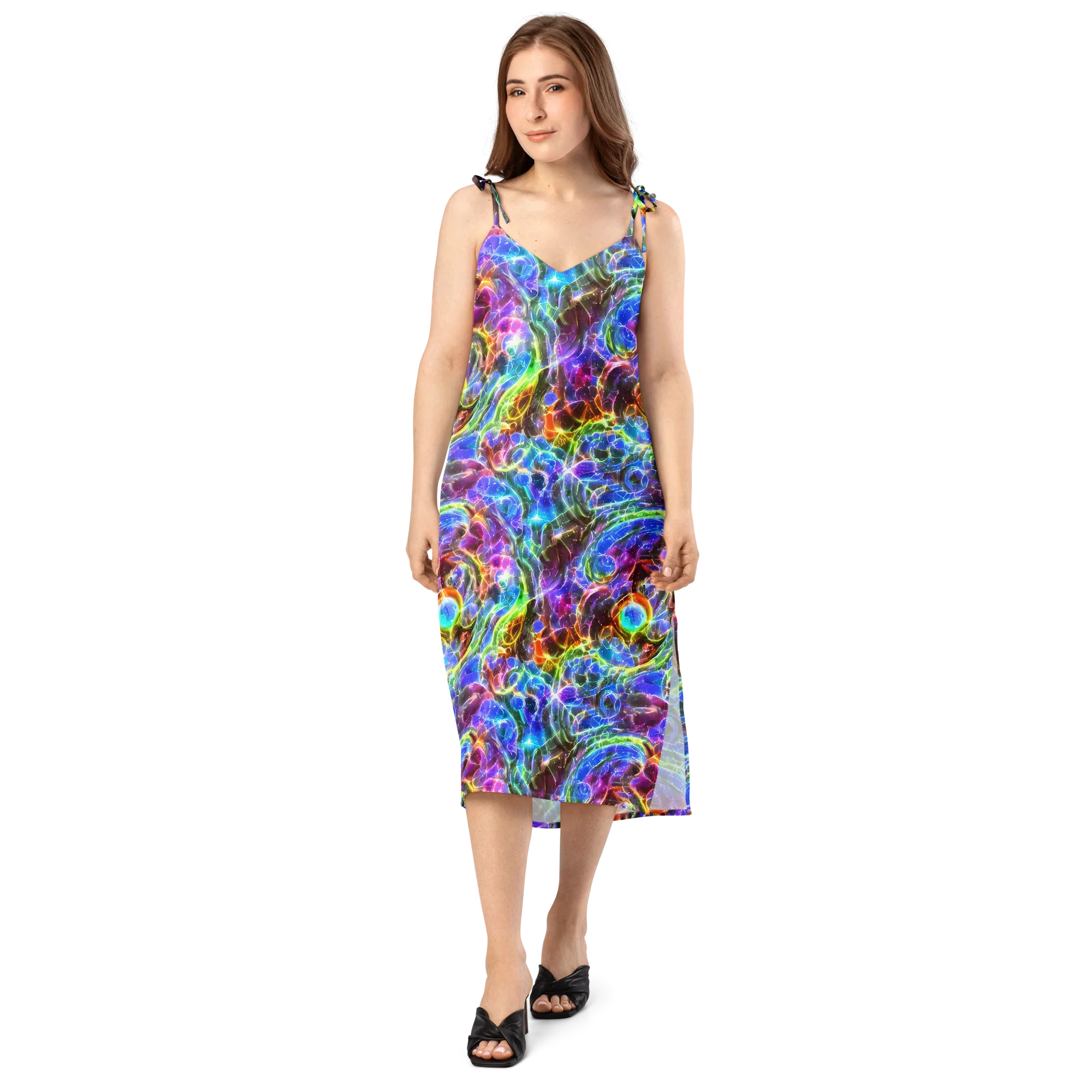 Galaxy Glass on Slip Dress — Front