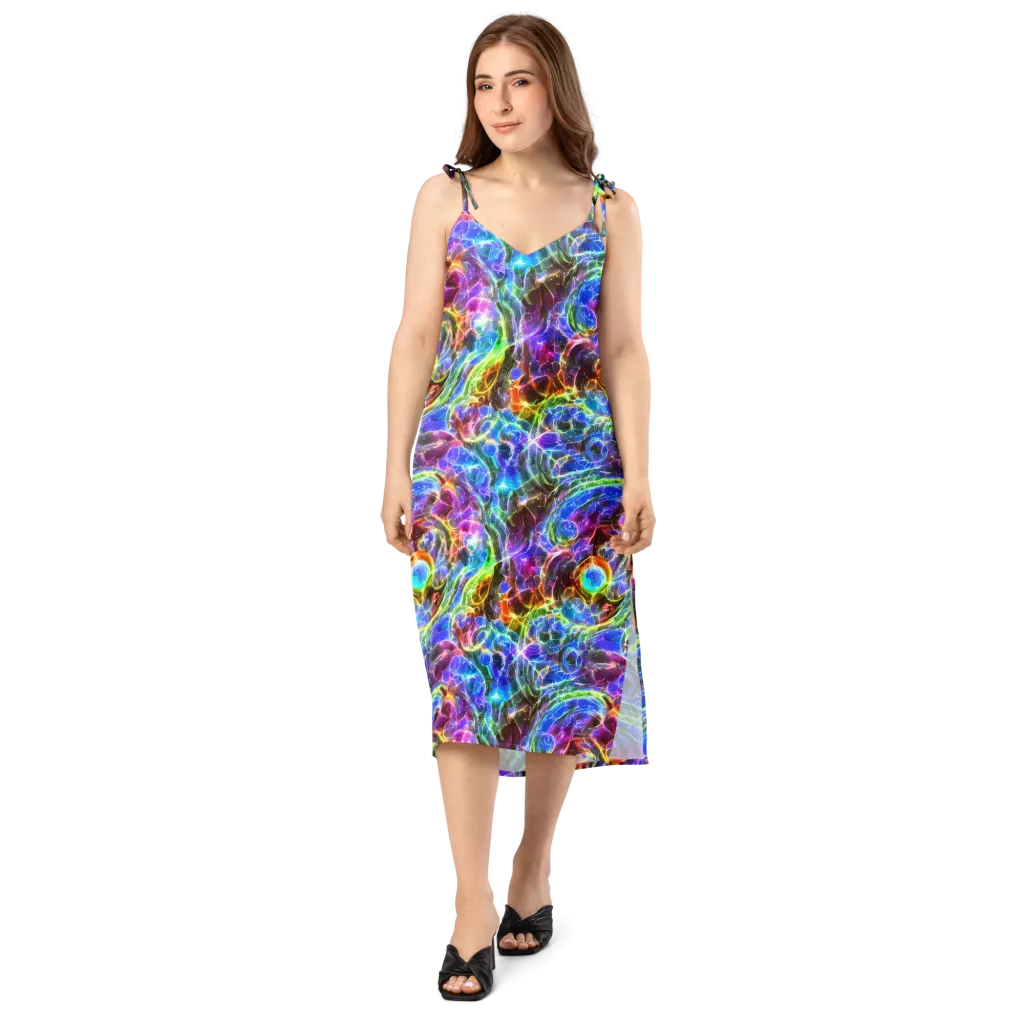 Galaxy Glass on Slip Dress — Front