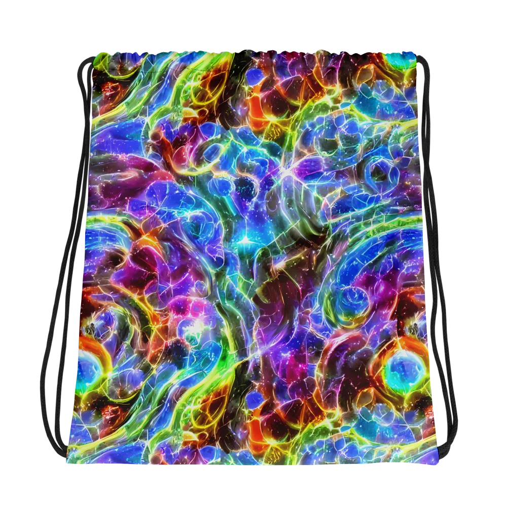Galaxy Glass on Drawstring Bag — Photo