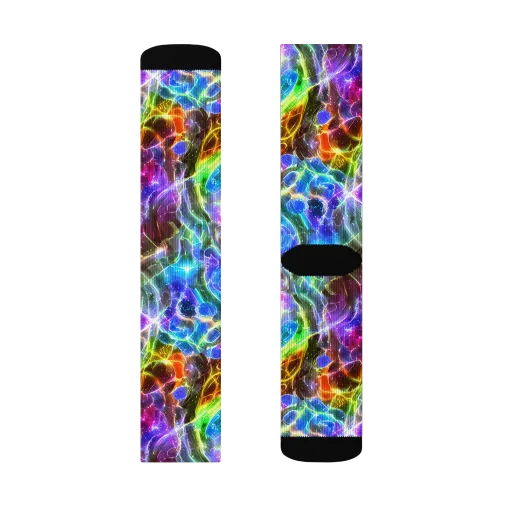 Galaxy Glass on a Socks