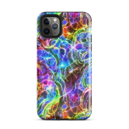 Galaxy Glass on a Tough Case for iPhone®