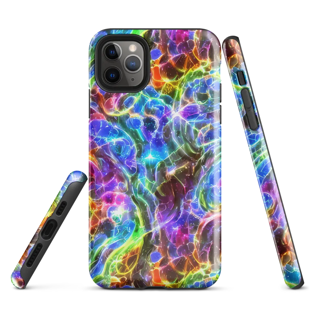 Galaxy Glass on Tough Case for iPhone® — Front