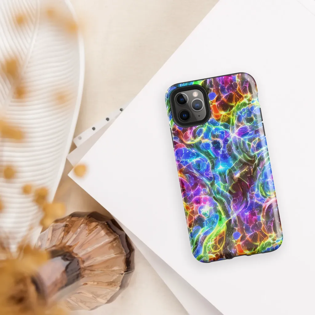 Galaxy Glass on Tough Case for iPhone® — Front