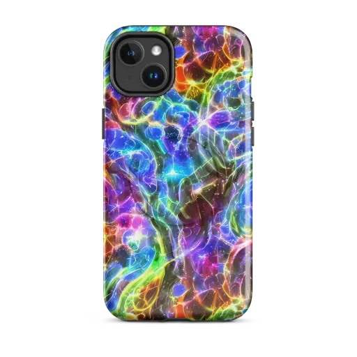 Galaxy Glass on a MagSafe Tough Case for iPhone®