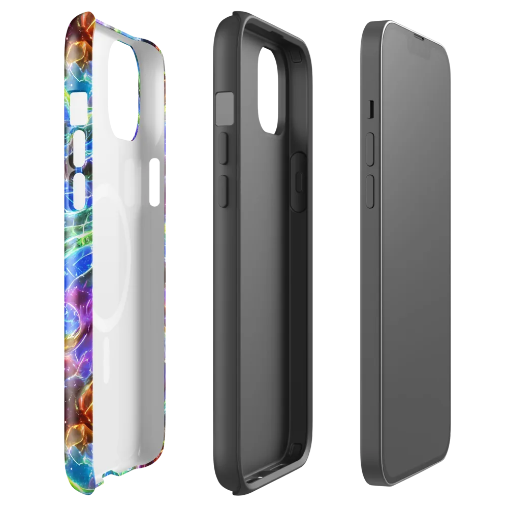 Galaxy Glass on MagSafe Tough Case for iPhone® — Front
