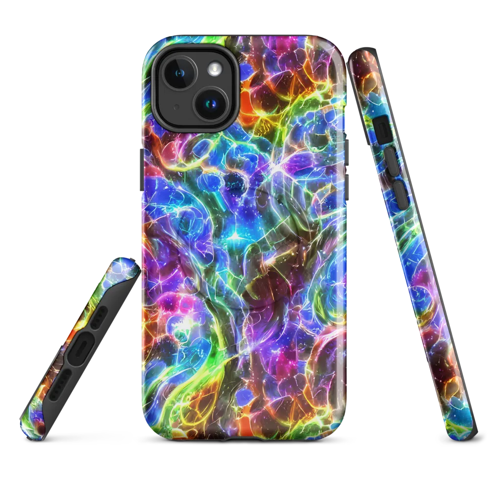 Galaxy Glass on MagSafe Tough Case for iPhone® — Front