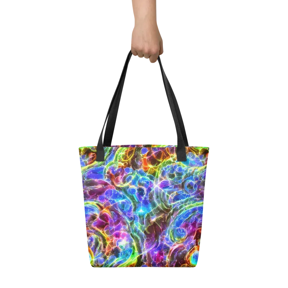 Galaxy Glass on Tote Bag — Front