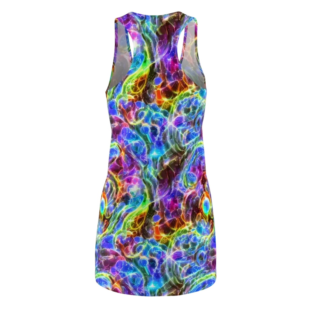 Galaxy Glass on Racerback Dress — Back