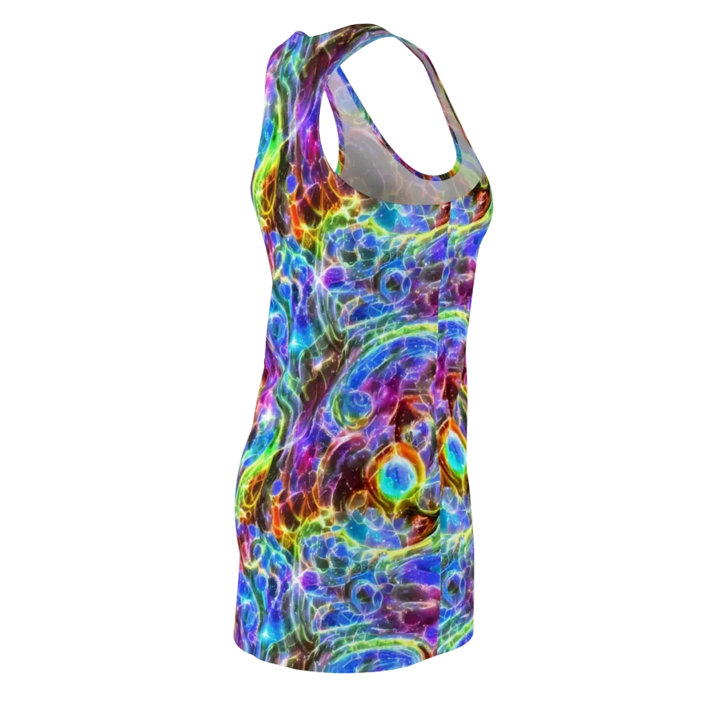 Galaxy Glass on Racerback Dress — Back Side