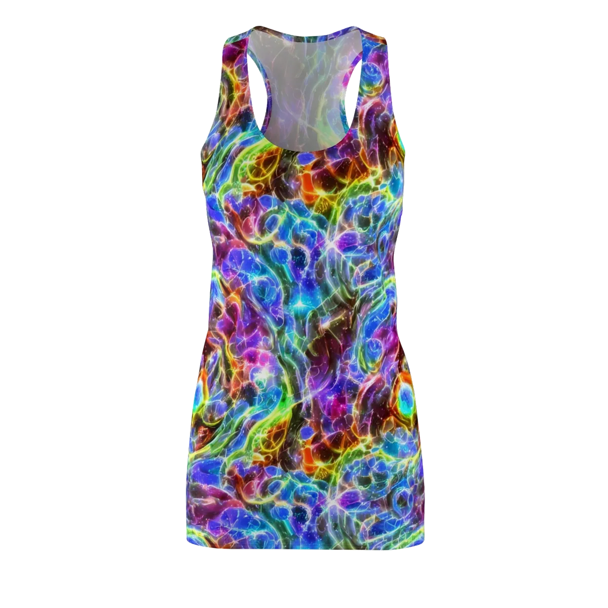 Galaxy Glass on Racerback Dress — Front