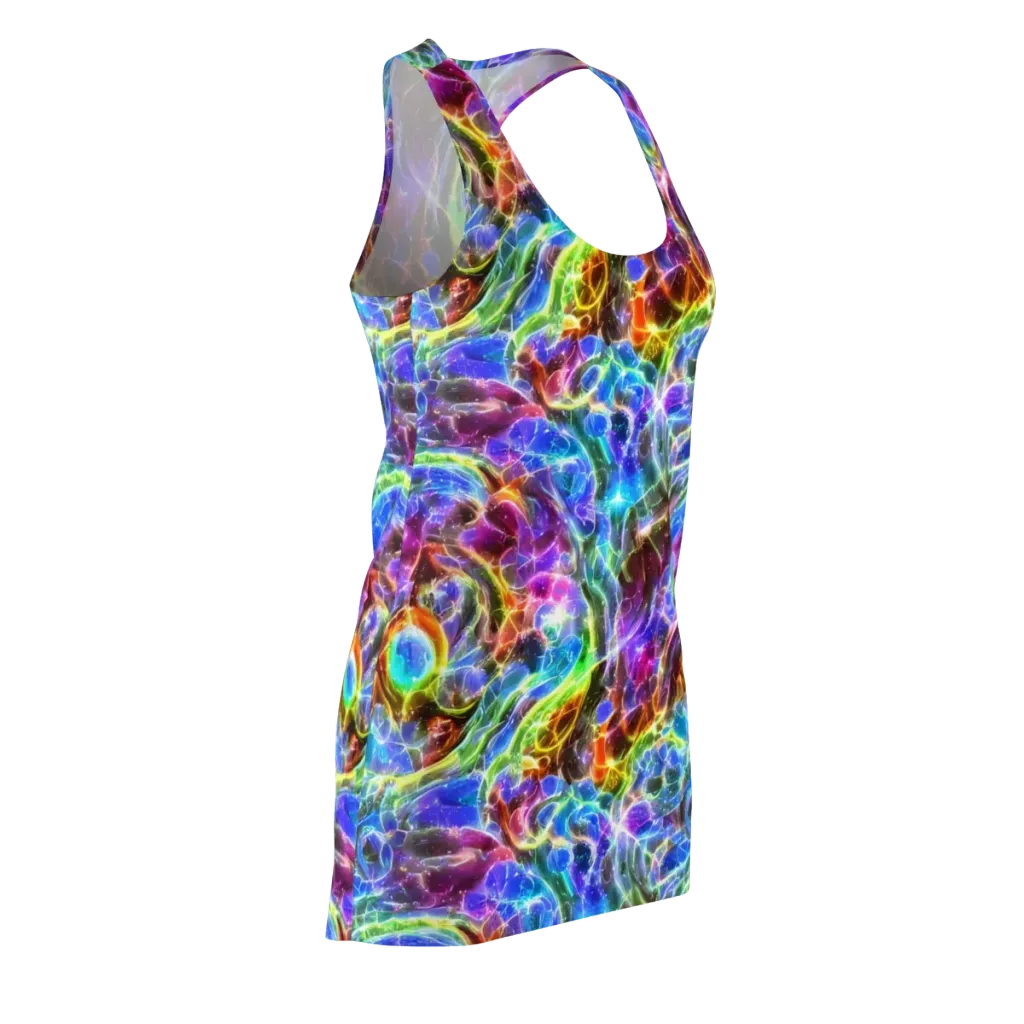 Galaxy Glass on Racerback Dress — Front Side