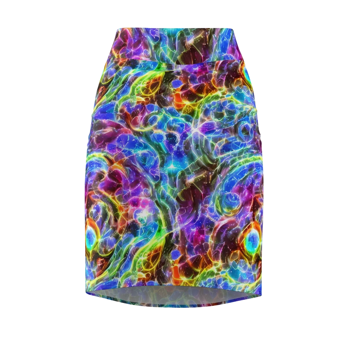 Galaxy Glass on Pencil Skirt — Front