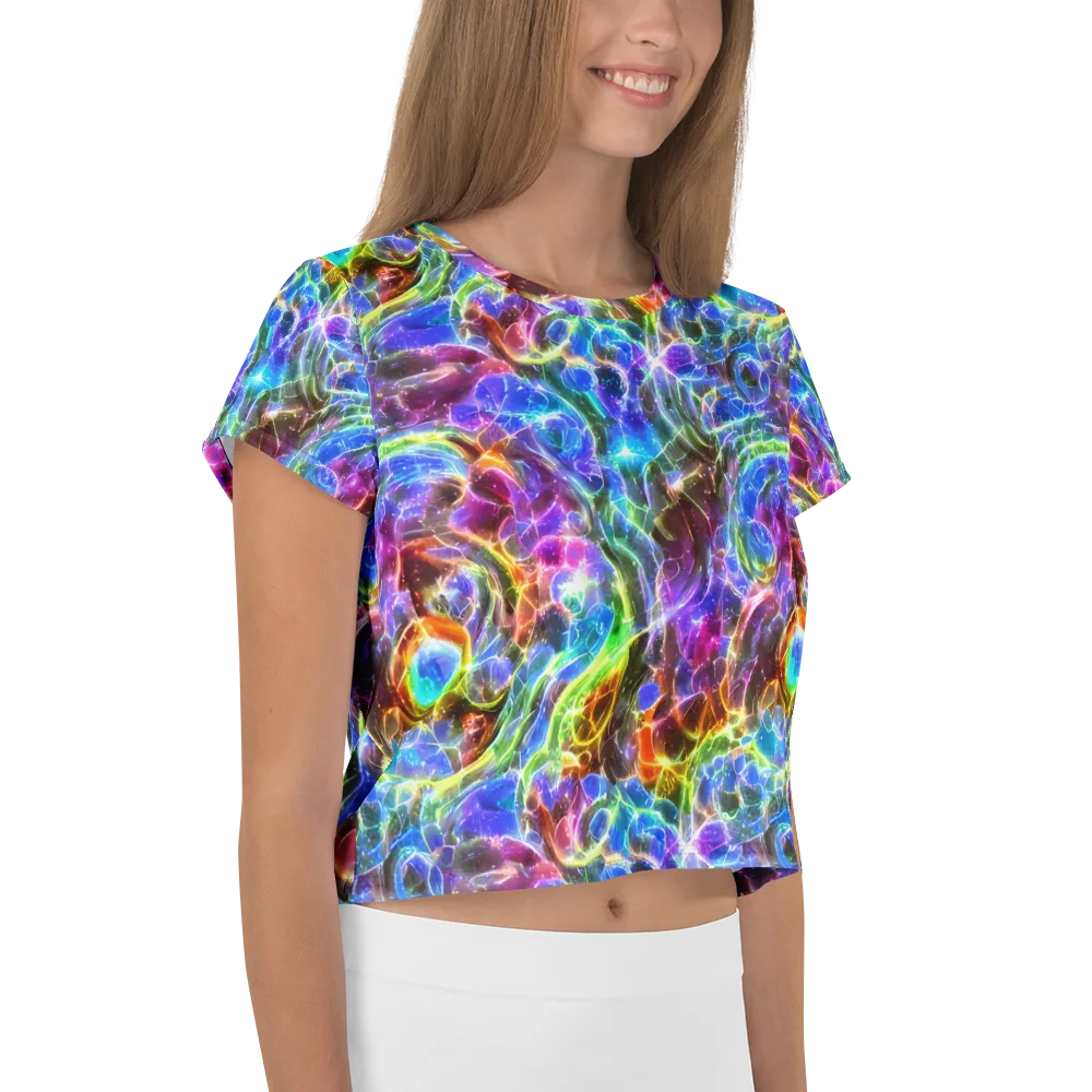Galaxy Glass on Crop Tee — Right