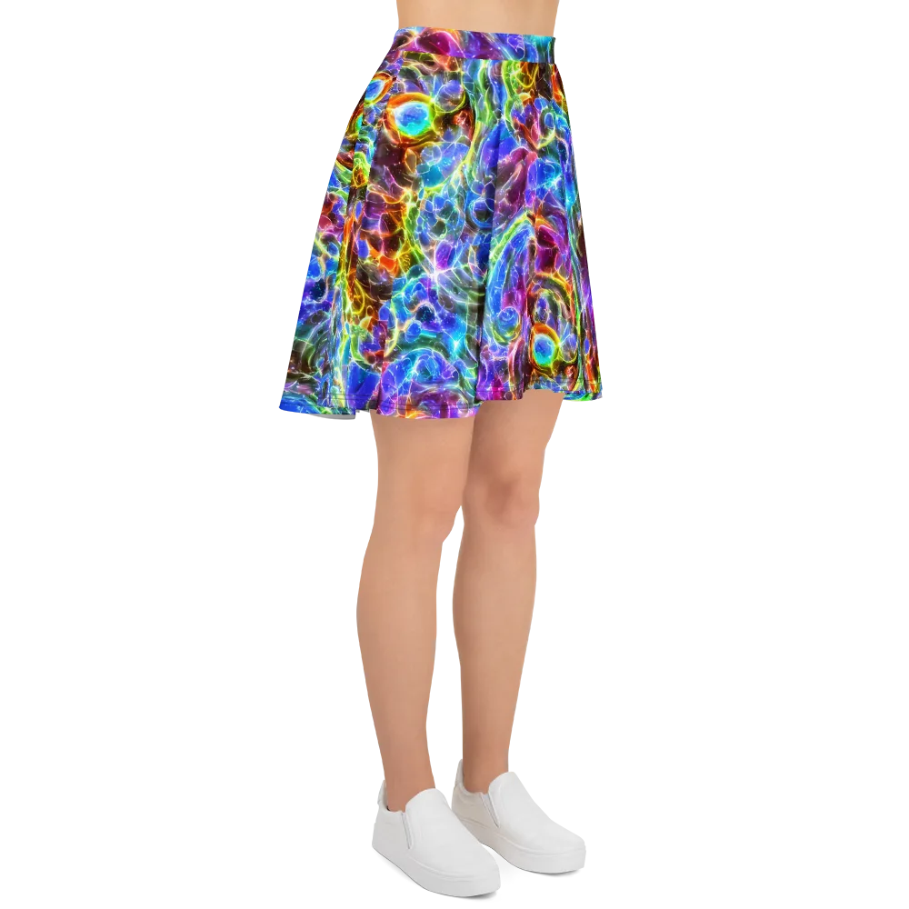 Galaxy Glass on Skater Skirt — Right