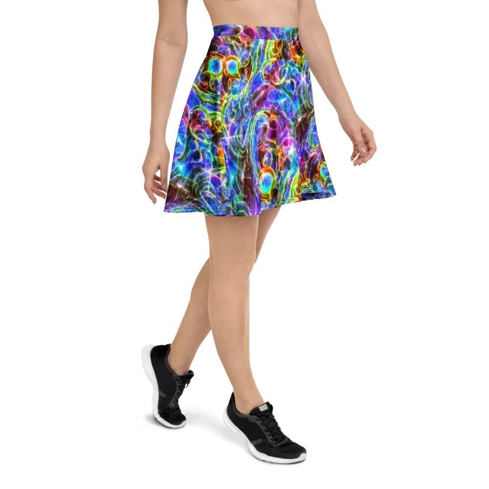 Galaxy Glass on Skater Skirt — Right