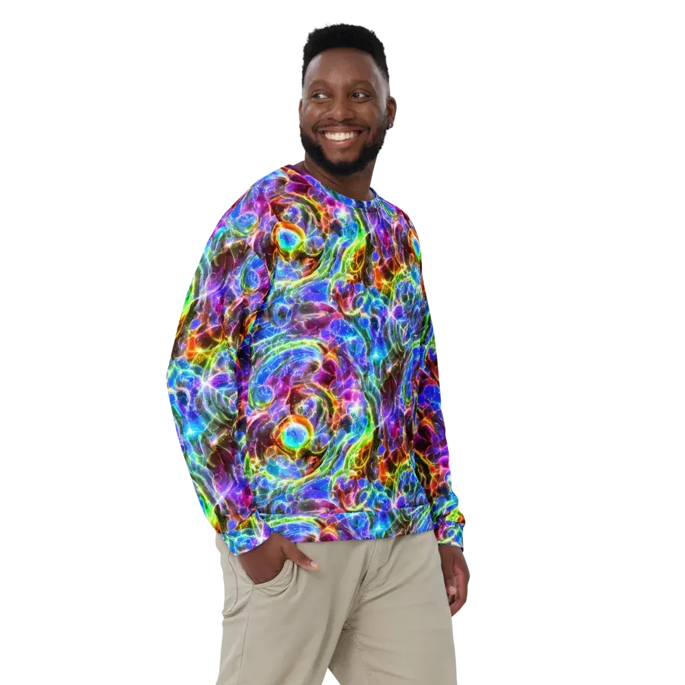 Galaxy Glass on Sweatshirt — Front