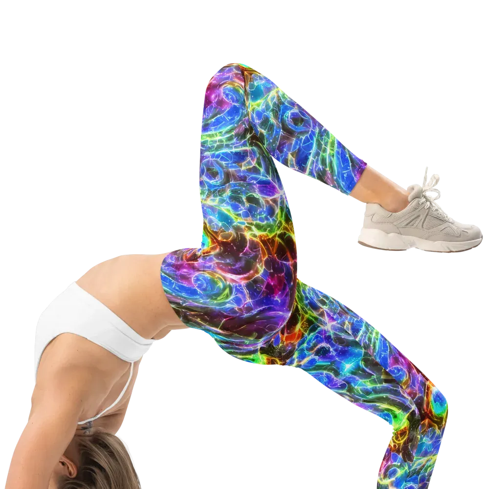 Galaxy Glass on Leggings — Right