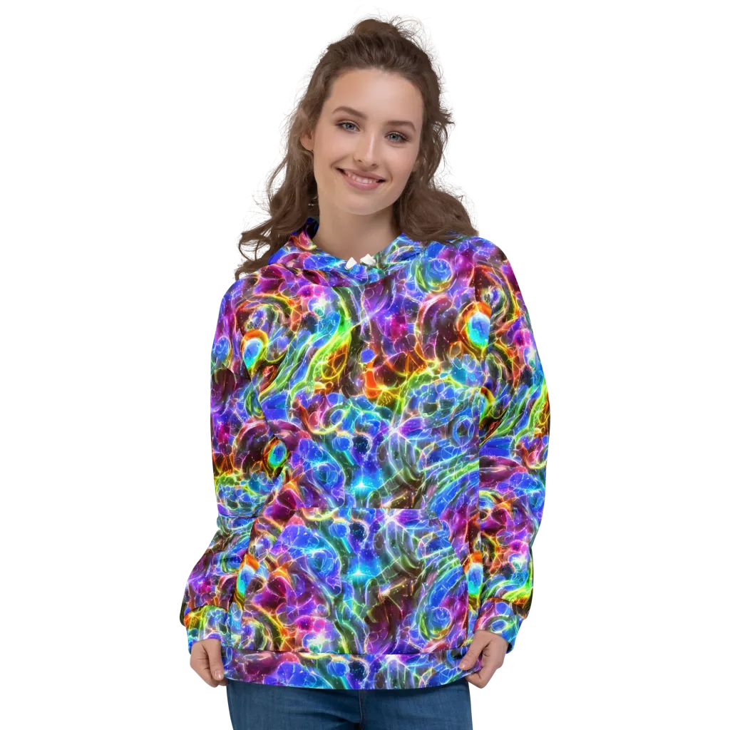 Galaxy Glass on Hoodie — Front