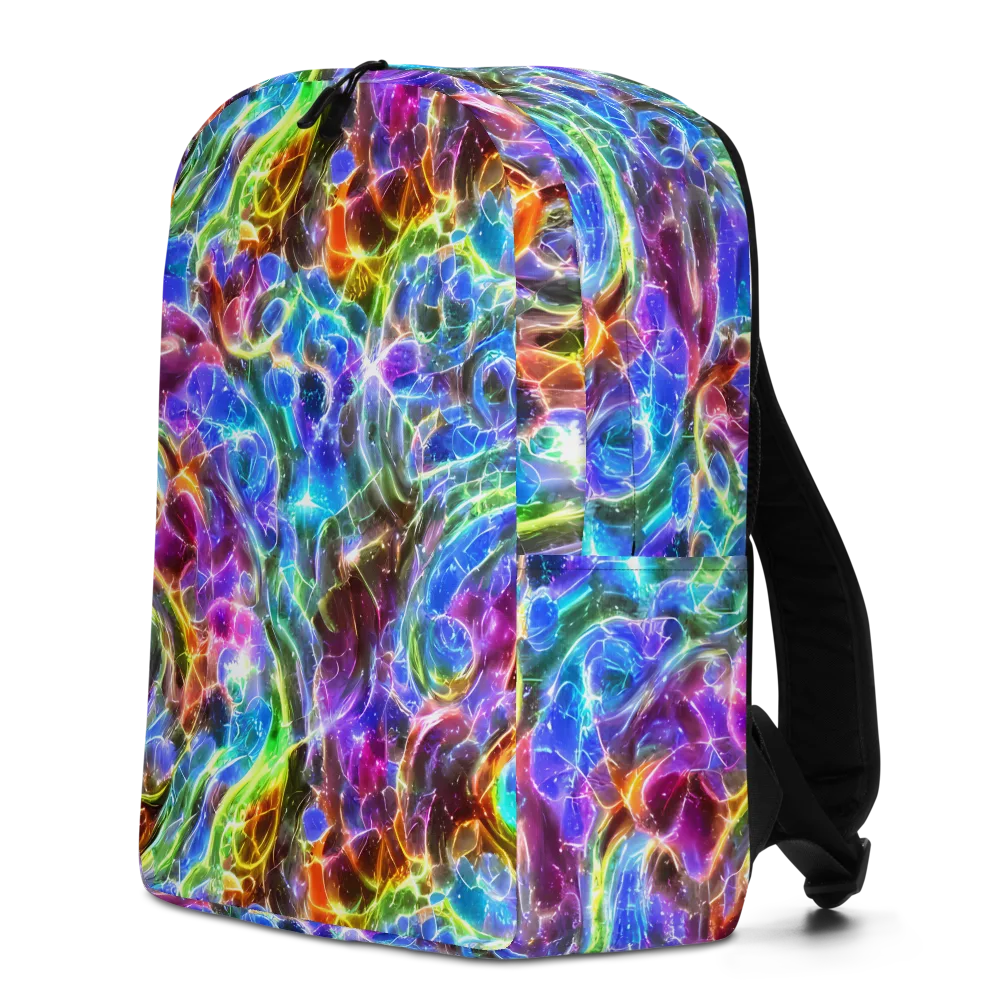 Galaxy Glass on Minimalist Backpack — Left