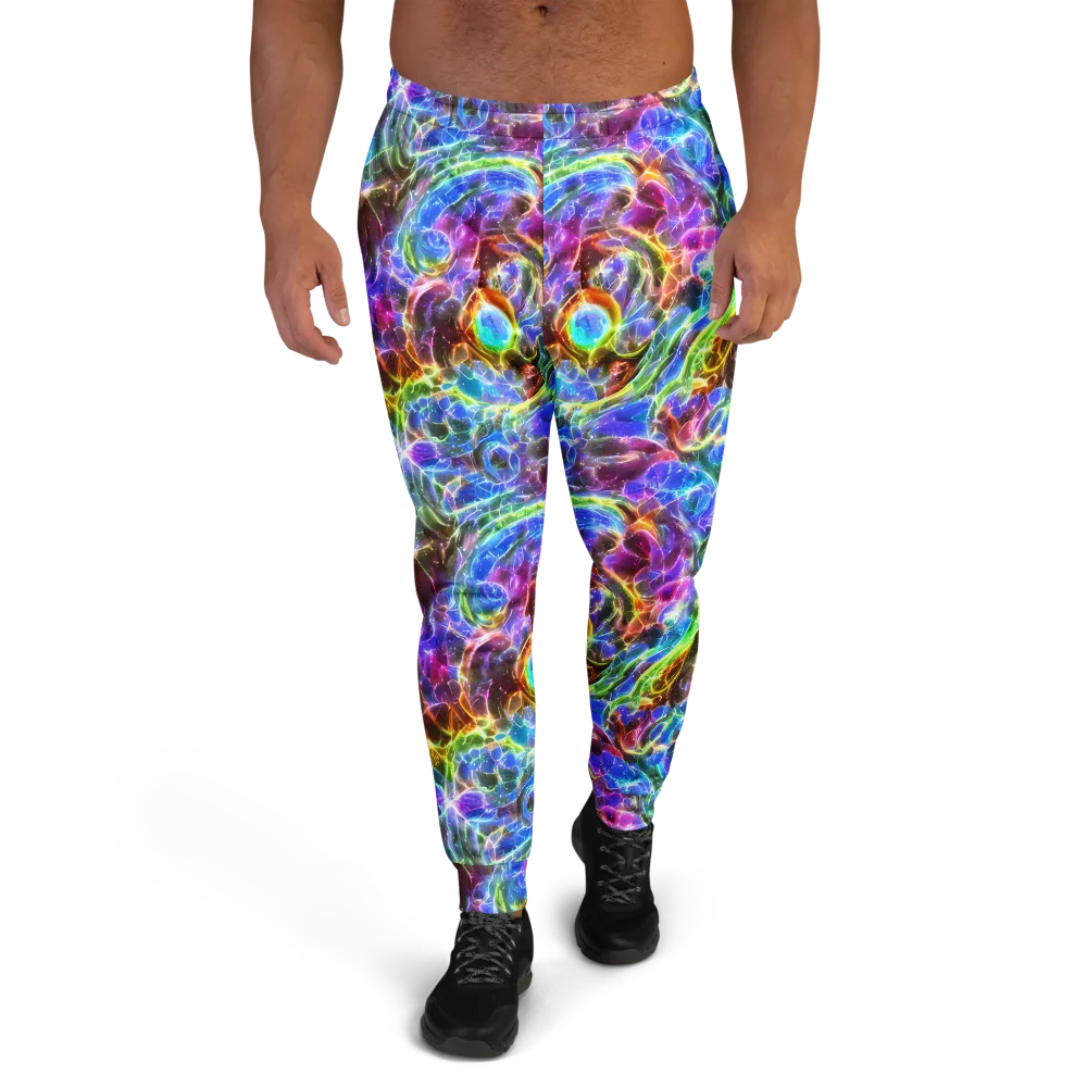Galaxy Glass on Men's Joggers — Front